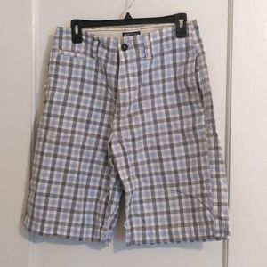 ☀️American Eagle Plaid Flat Front Shorts